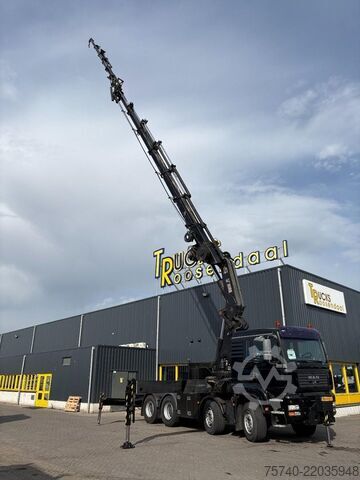 Standard tractor MAN TGA 41.430 + HIAB 800 E-6 JIB 170 X-5 +JIB + WI...