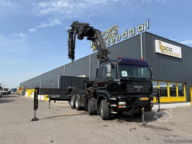 Standard tractor MAN TGA 41.430 + HIAB 800 E-6 JIB 170 X-5 +JIB + WI...