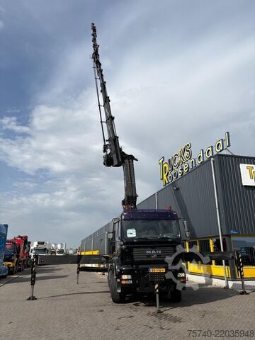 Standard tractor MAN TGA 41.430 + HIAB 800 E-6 JIB 170 X-5 +JIB + WI...