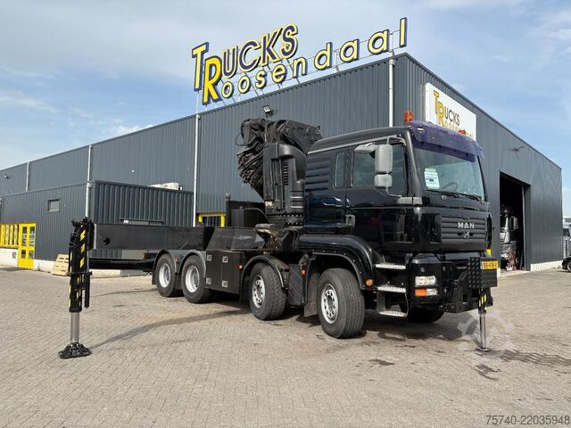 Standard tractor MAN TGA 41.430 + HIAB 800 E-6 JIB 170 X-5 +JIB + WI...