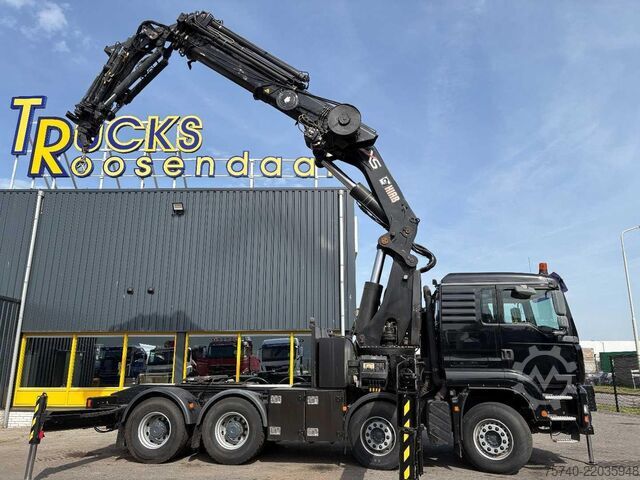 Standard tractor MAN TGA 41.430 + HIAB 800 E-6 JIB 170 X-5 +JIB + WI...