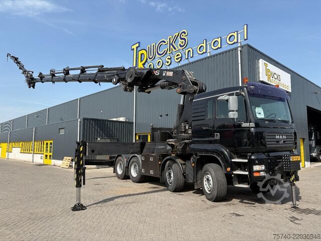 Standard tractor MAN TGA 41.430 + HIAB 800 E-6 JIB 170 X-5 +JIB + WI...
