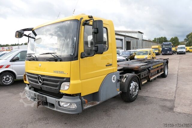 Swap body truck mercedes-benz KAMAG WBH 25 Wiesel Sattelkupplung Umsetzfahrz. KLIMA - AHK