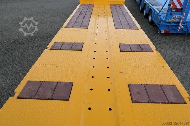 Low loader semitrailer  GVN 3GVN, Gelenkt, Hydr. Rampen, Luft-Lift