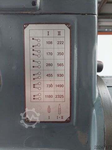 High-speed radial drilling machine DONAU DR 23