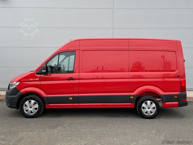 High top van MAN TGE 4.160 L3H3 Kasten NAVI TEMP SITZH FEUERROT