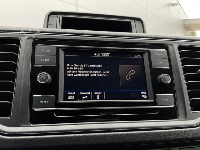 High top van MAN TGE 4.160 L3H3 Kasten NAVI TEMP SITZH FEUERROT