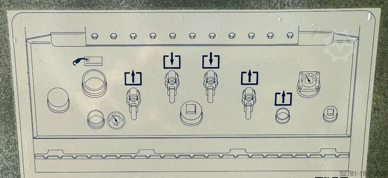 Construction equipment  New Diesel Fuel Tank 995 Liter - DPX-31021