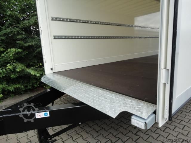 Box trailer Möslein EK 1- D 7,3  1 Achs Kofferanhänger Durchladen, Neufahrzeug