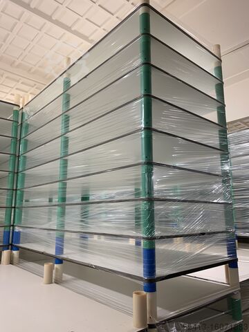 Ready to use APV Cheese Aging Shelves