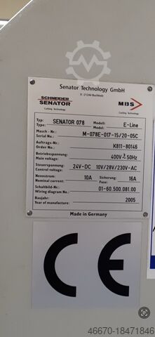 Face cutter Schneider Senator 78 E-Line