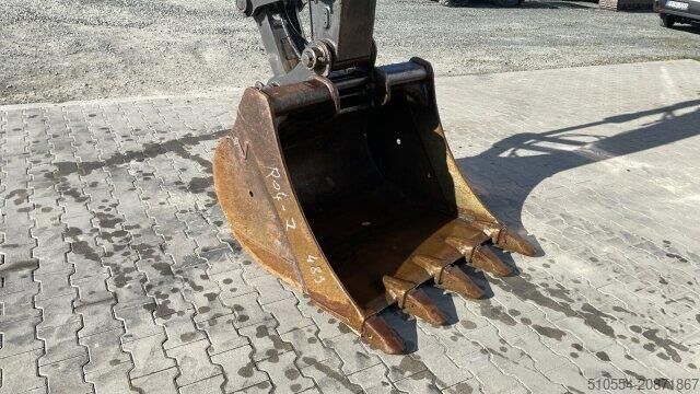Wheel excavator Volvo EW 140 D / Schild / 2x Patzen / Schnellwechsler