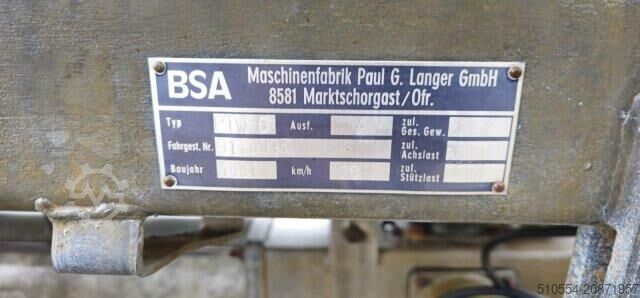 BSA PTW 6 Vakuum / Pumpe / Wasser BSA PTW 6 Vakuum / Pumpe / Wasser