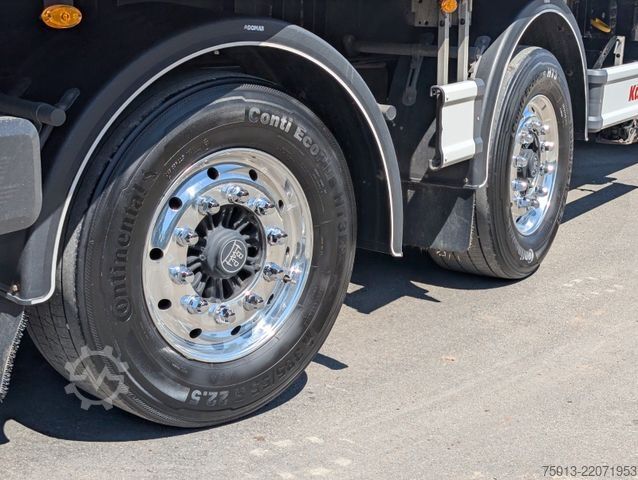 Box semitrailer KÄSSBOHRER City-Koffer mit LBW und Zwangslenkung
