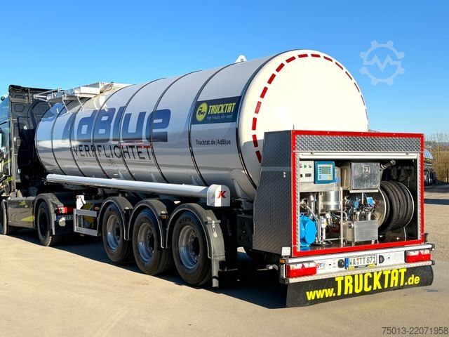 Tanker semitrailer KÄSSBOHRER AD-BLUE 28 cbm,Bartec Messanlage,Vogelsang Pumpe