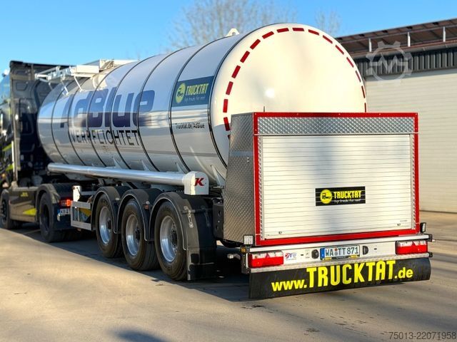 Tanker semitrailer KÄSSBOHRER AD-BLUE 28 cbm,Bartec Messanlage,Vogelsang Pumpe