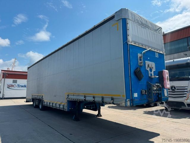 Auflieger mit Pritsche & Plane ORTHAUS * SAF-ACHSEN * 107 m3 * SPECIAL * PLANE *