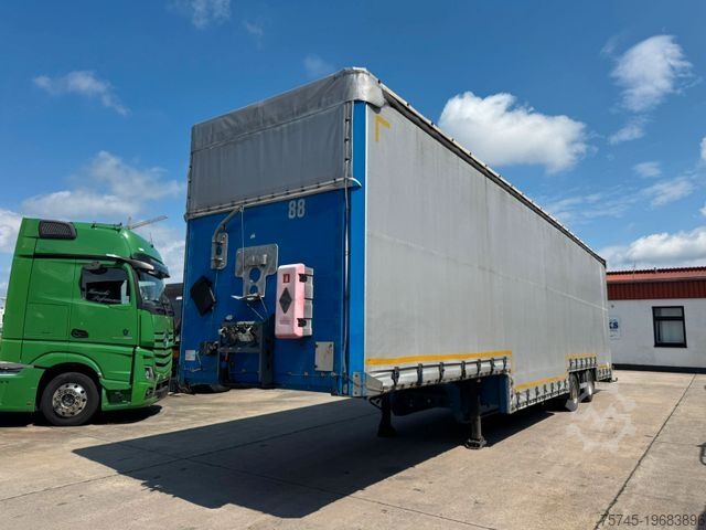 Auflieger mit Pritsche & Plane ORTHAUS * SAF-ACHSEN * 107 m3 * SPECIAL * PLANE *