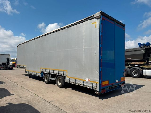 Auflieger mit Pritsche & Plane ORTHAUS * SAF-ACHSEN * 107 m3 * SPECIAL * PLANE *