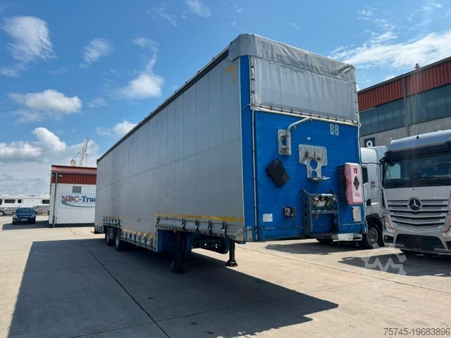 Auflieger mit Pritsche & Plane ORTHAUS * SAF-ACHSEN * 107 m3 * SPECIAL * PLANE *