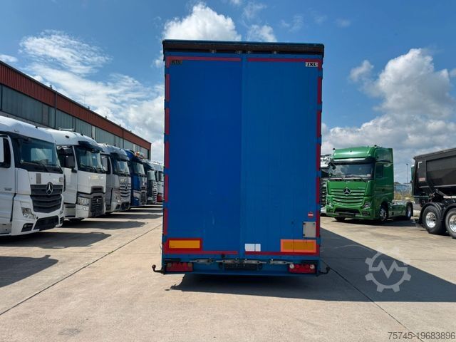 Auflieger mit Pritsche & Plane ORTHAUS * SAF-ACHSEN * 107 m3 * SPECIAL * PLANE *