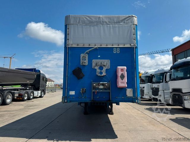 Auflieger mit Pritsche & Plane ORTHAUS * SAF-ACHSEN * 107 m3 * SPECIAL * PLANE *