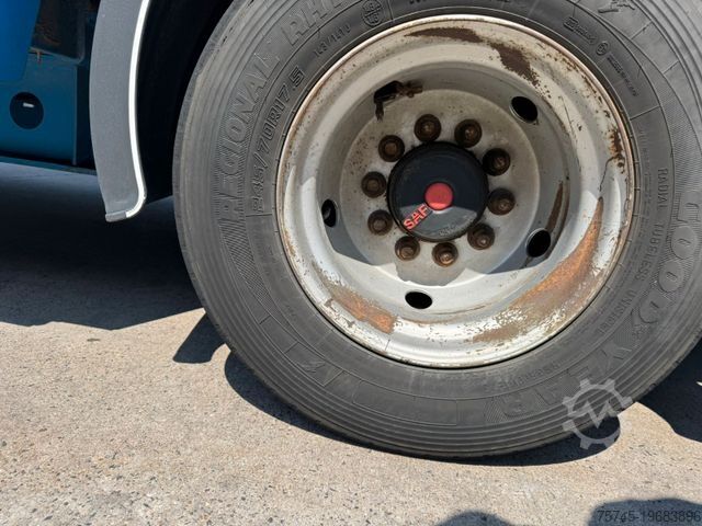 Auflieger mit Pritsche & Plane ORTHAUS * SAF-ACHSEN * 107 m3 * SPECIAL * PLANE *