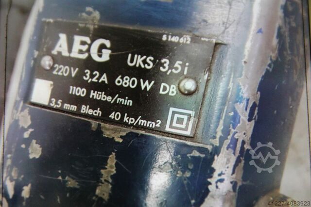 Nibbling machine 3.5 mm AEG UKS 3,5i