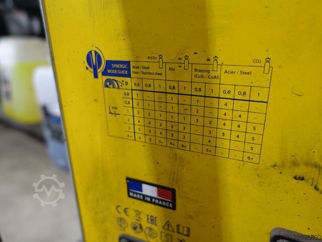 MIG/MAG shielding gas welding and brazing system GYS T3GYS AUTO