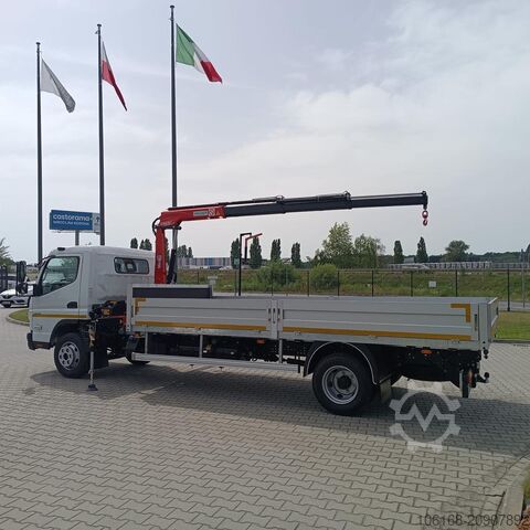Truck-mounted crane van Fuso Canter 9C18 Fassi M40 Pritsche 4,5 m