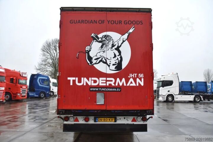 Sliding tarpaulins Kögel S24-1 SLIDING CURTAINS/ROOF - DRUM BRAKES - GOO...