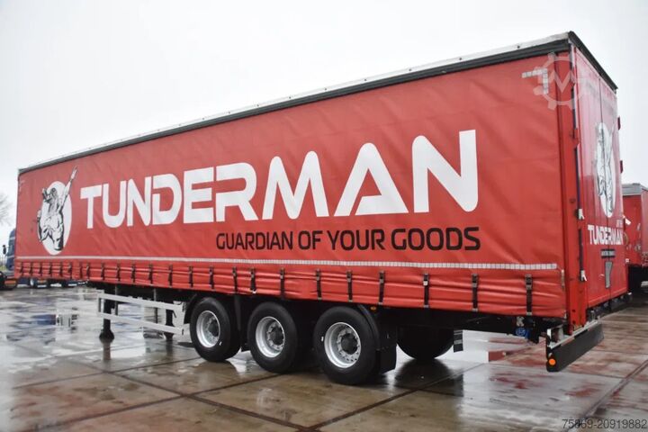 Sliding tarpaulins Kögel S24-1 SLIDING CURTAINS/ROOF - DRUM BRAKES - GOO...