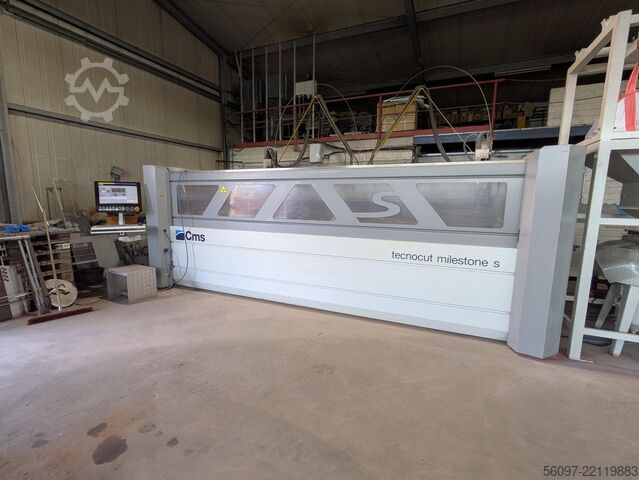 Wasserstrahlschneidanlage CMS Tecnocut MILESTONE S 2040 (Doppelkopf)