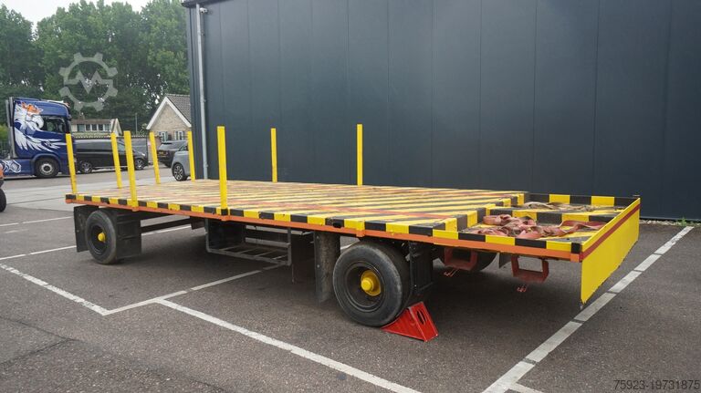 Platform trailer  2 AXLE FLATBED FARM TRAILER