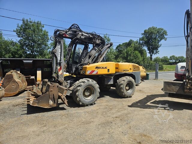 Mobile excavator MECALAC 12 MXT
