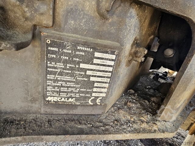 Mobile excavator MECALAC 12 MXT
