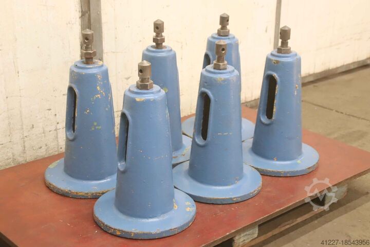 Fixators for clamping plates 6 pieces unbekannt 550 mm
