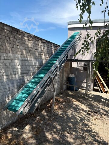 Various conveyor belts Edelstahl Förderband - Zuführband VA-380x5400