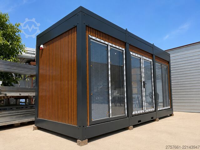 Wohncontainer Bürocontainer / Wohncontainer NORDSTARK Decke/Wand/Boden: 20 cm PUR