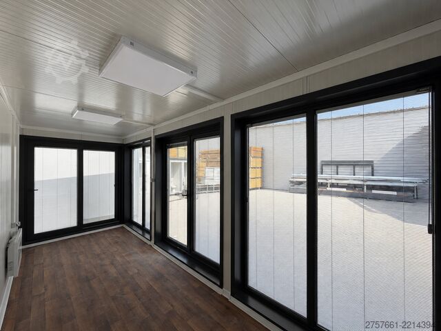 Wohncontainer Bürocontainer / Wohncontainer NORDSTARK Decke/Wand/Boden: 20 cm PUR