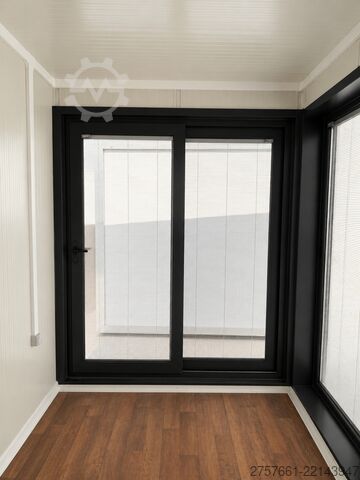 Wohncontainer Bürocontainer / Wohncontainer NORDSTARK Decke/Wand/Boden: 20 cm PUR