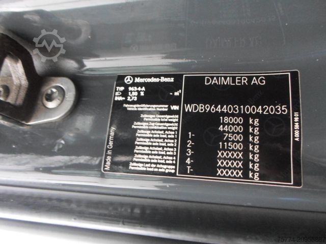 Standard tractor unit MERCEDES-BENZ 1851 LS/ HAD