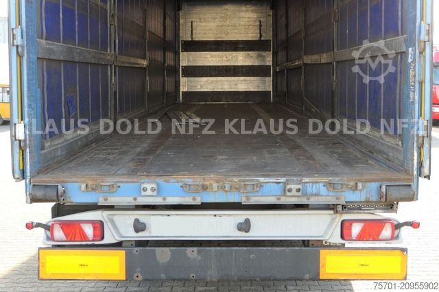 Open semitrailer with tarp KÖGEL S 24 Pritsche Plane Edscha SAF-Achsen