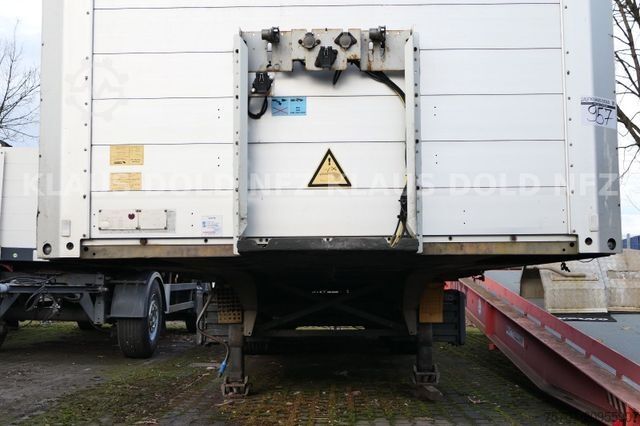 Working platform semitrailer SCHMITZ CARGOBULL S01 Platto Liftachse SAF-Achsen