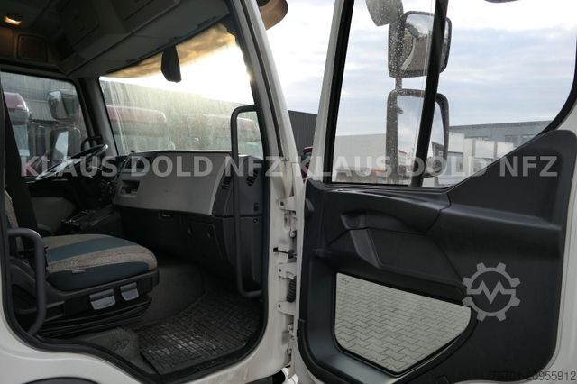 Flatbed truck with tarp VOLVO FL 280 Pritsche Plane Edscha Bordwände LBW EU6