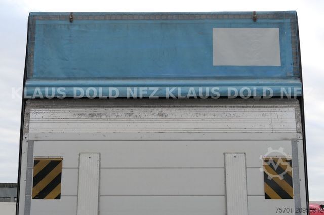 Flatbed truck with tarp VOLVO FL 280 Pritsche Plane Edscha Bordwände LBW EU6