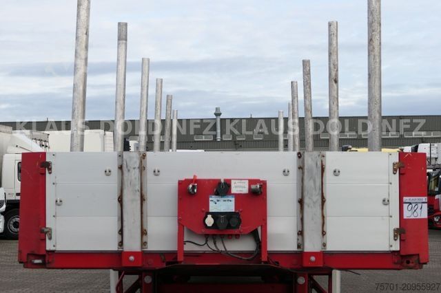 Working platform semitrailer  Bartoletti FD111S Platto Liftachse