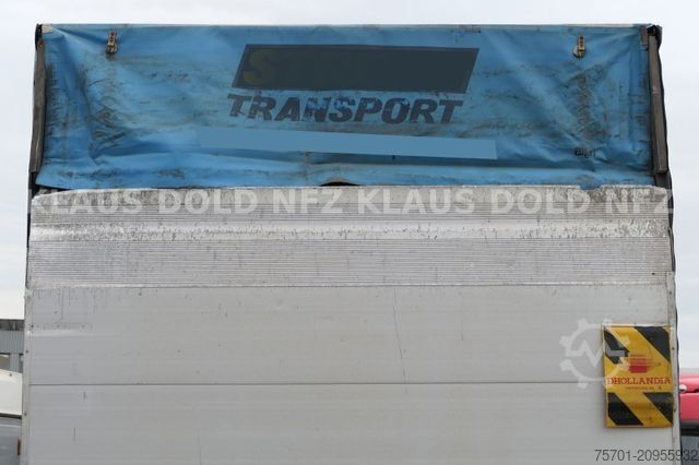 Flatbed truck with tarp IVECO 120E25 Eurocargo Pritsche Plane Bordwände LBW E5