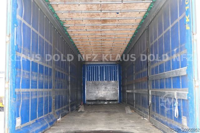 Open semitrailer with tarp KRONE SD Pritsche Plane Scheibenbremsen