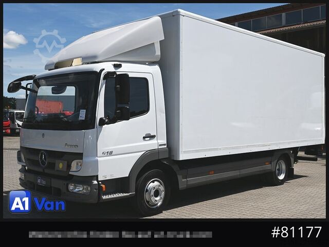 Box van MERCEDES-BENZ Atego 816 Koffer, LBW, Luftfederung, Tüv Neu